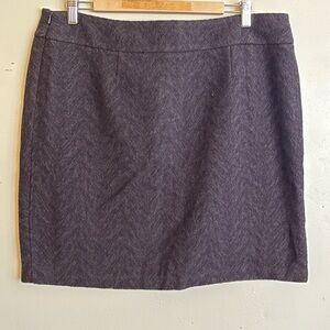 Eileen Fisher Black wool Skirt